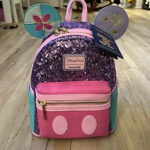 Limited Release Loungefly bag, Small World, mini backpack